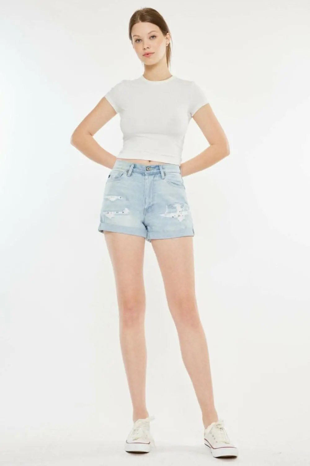 Vintage high rise mom shorts - Love Salve
